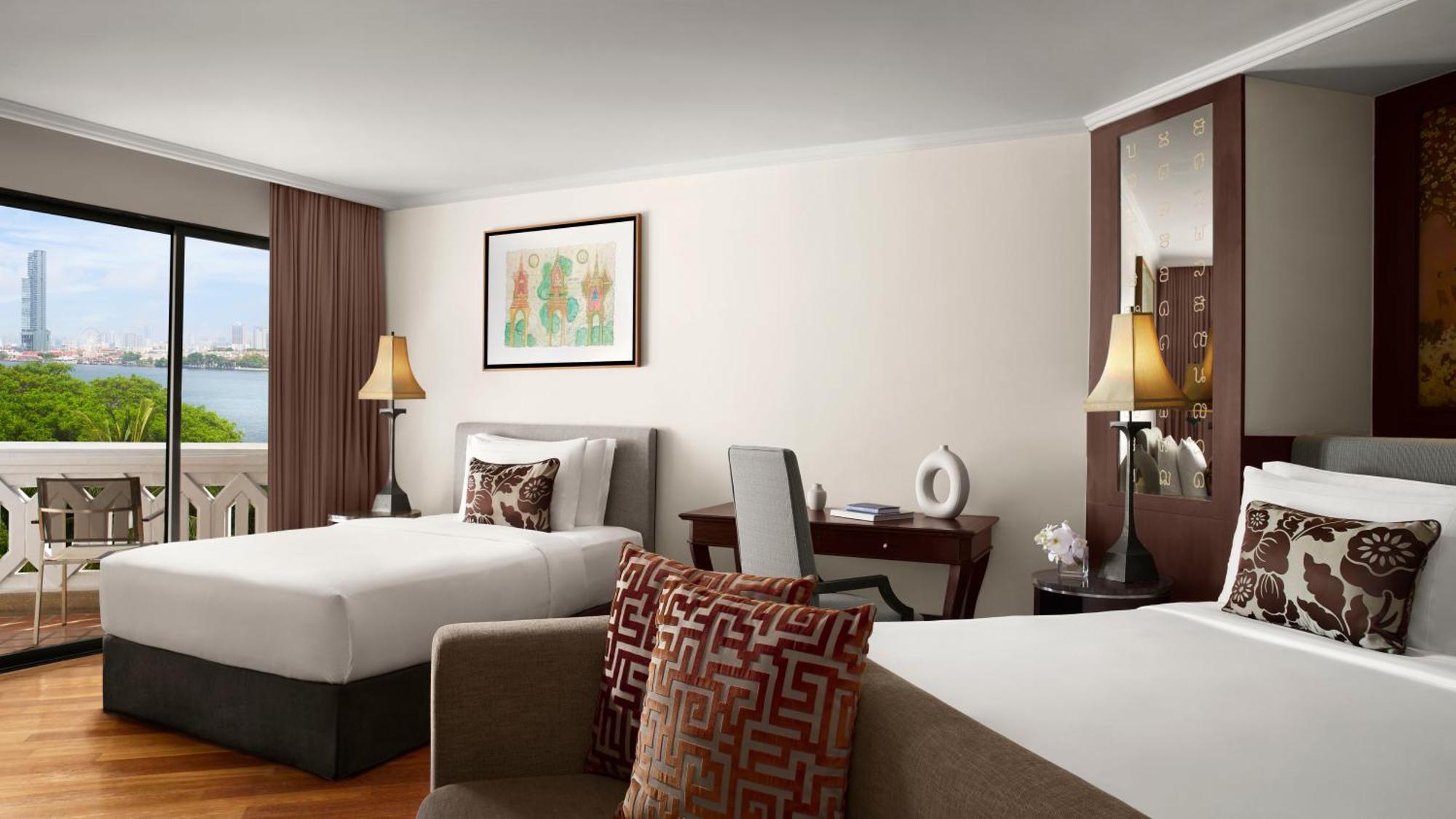 Anantara Riverside Bangkok Resort Экстерьер фото Deluxe Room
